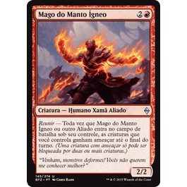 Mago do Manto Ígneo - Magic The Gathering