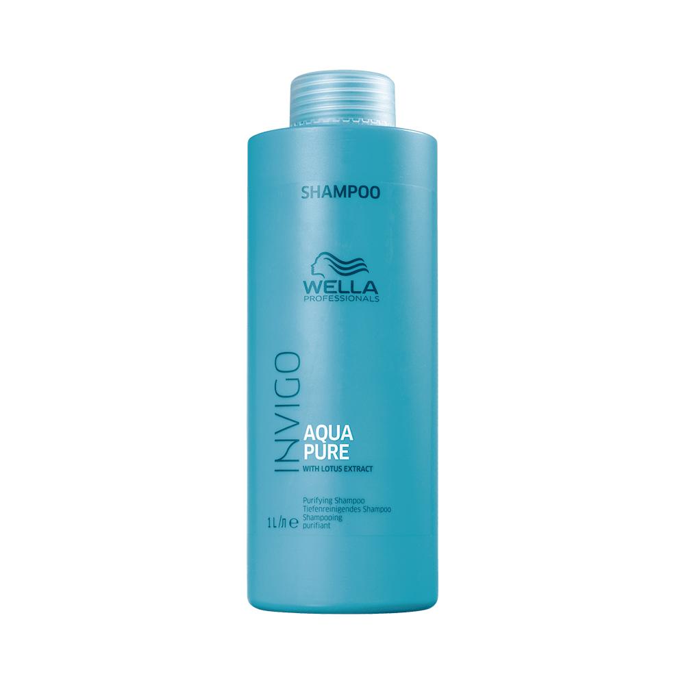Wella Professionals Invigo Balance Aqua Pure Shampoo 1000ml - Beauty