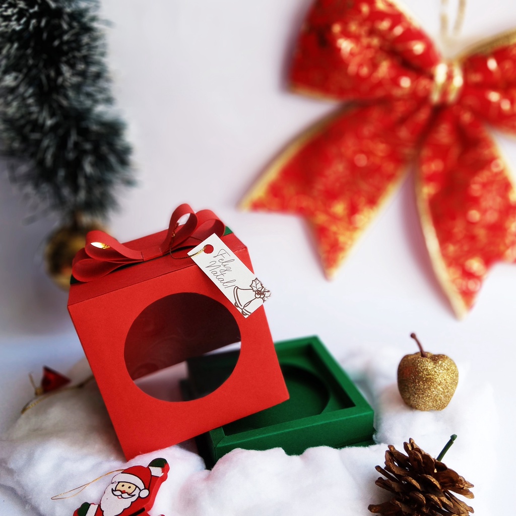 Caixa Presente para Mini Panetone - Lembrancinha de Natal | Shopee Brasil