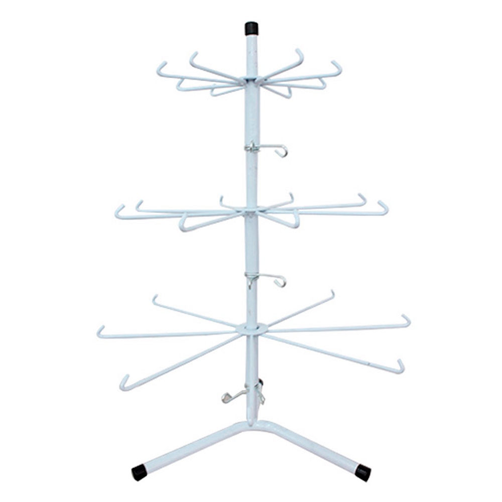 Expositor De Chaveiros Giratório Para Balcão 100392 Branco