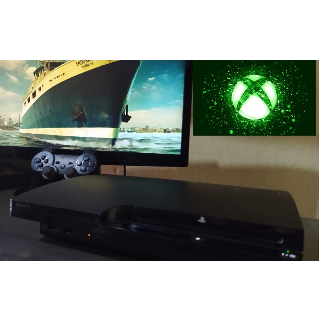 Playstation 3 PS3 SLIM COM 80 Games