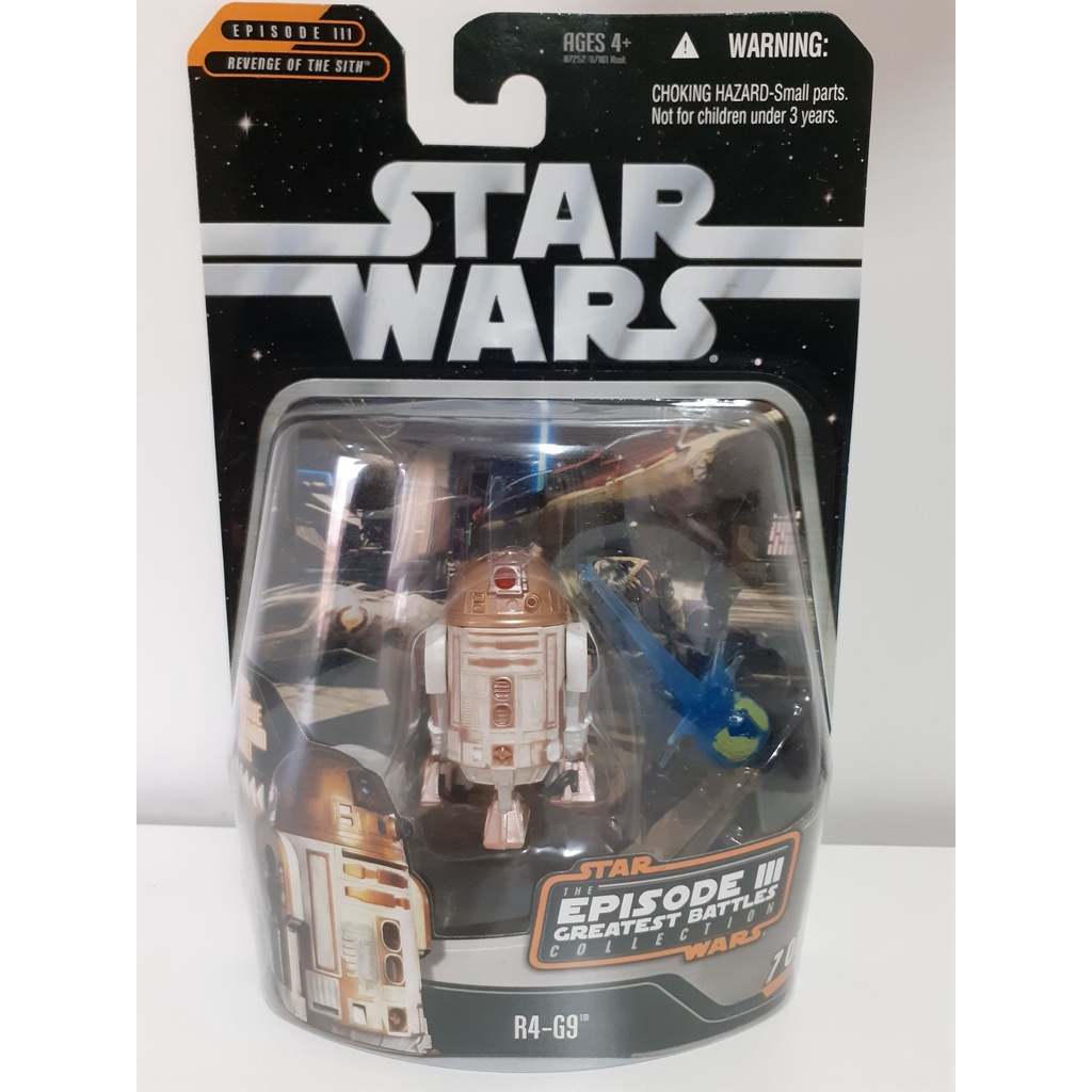 Star Wars Boneco R4-g9 Droid Obi Greatest Battles Tsc 1/18