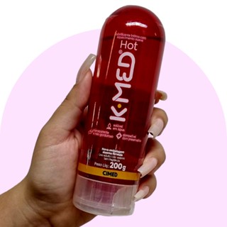Lubrificante e gel de massagem com aquecimento Hot k-med