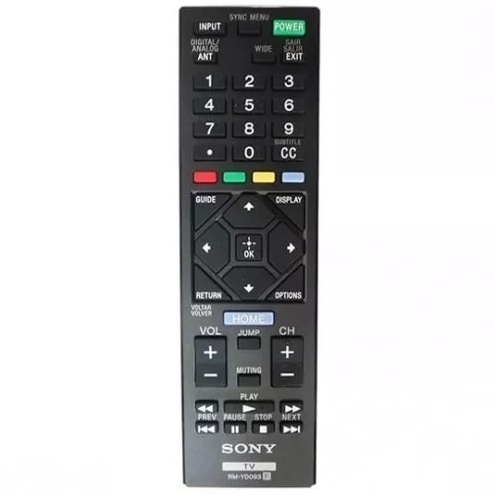 Controle Tv Led Sny Sony Bravia Kdl-32r435b 40r485b 48r485b