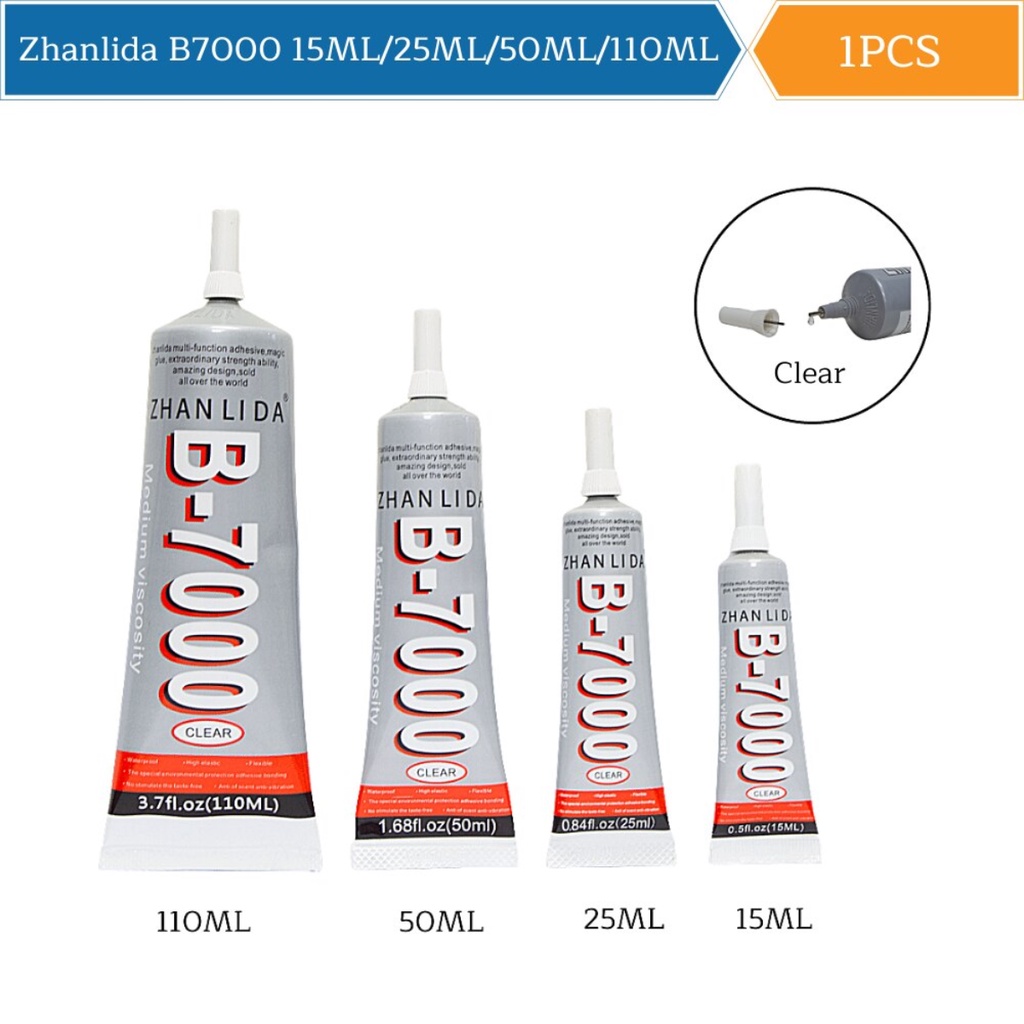 Cola B7000 Transparente Para Tela Celular Touch Display Zhandila