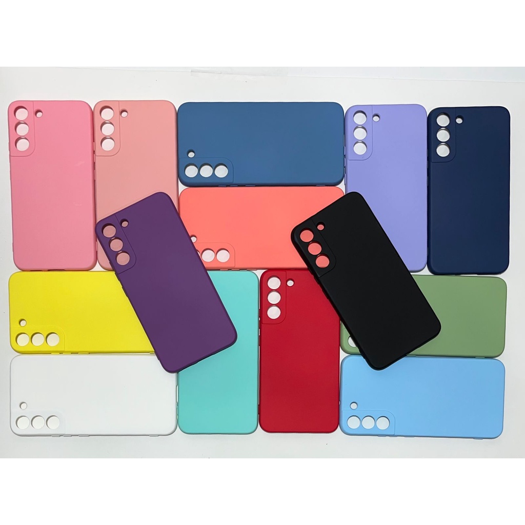 Capa para Samsung Galaxy S22 Plus Silicone Proteção de Câmera Interior Aveludado Macia TPU Premium