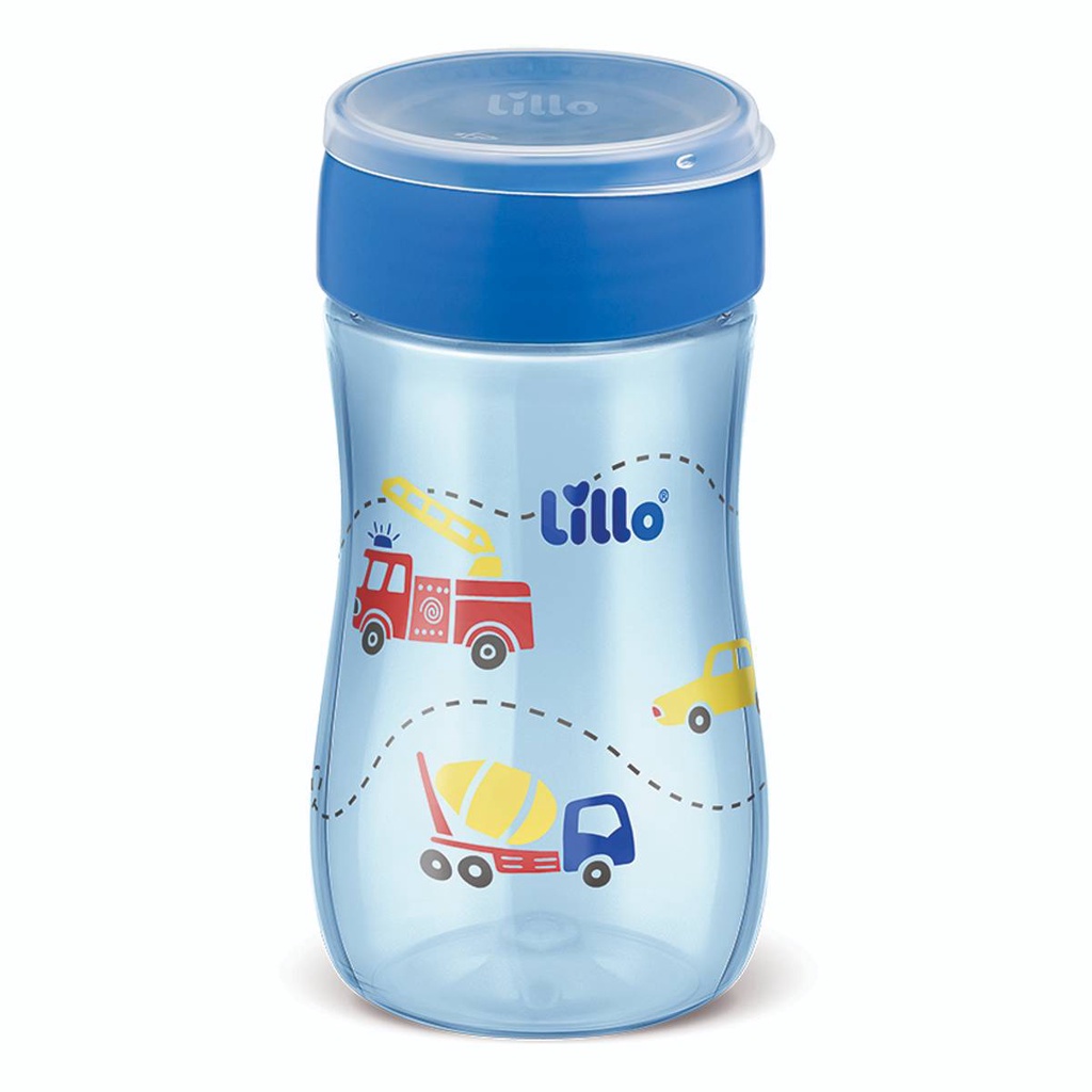Copo de Treinamento Infantil 360° Evolution 300ml Azul Lillo em Oferta na Shopee