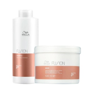 Kit Wella Professionals Fusion Profissional - Shampoo e Máscara em Oferta na Shopee