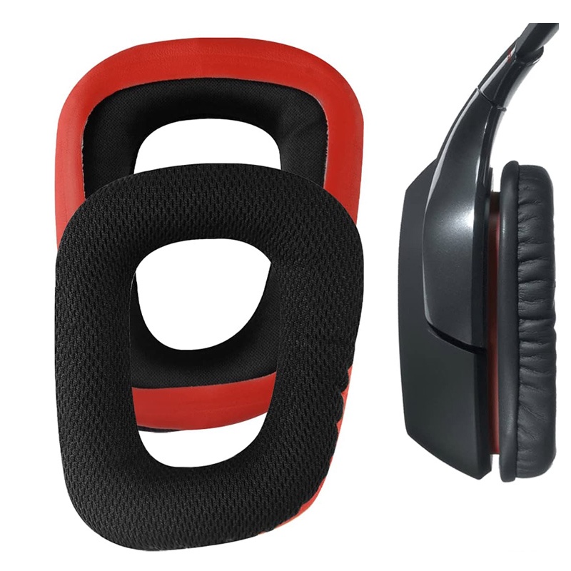 Para logitech g35 g430 g432 g332 g930 f450 almofadas de
