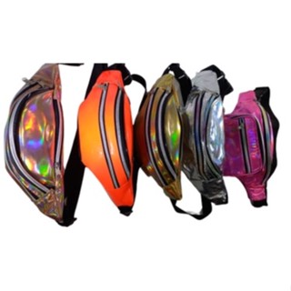Pochete Unissex Neon Bolsa De Cintura Super Na Moda Esportiva Motoqueiro Carnaval/ Oferta promoção