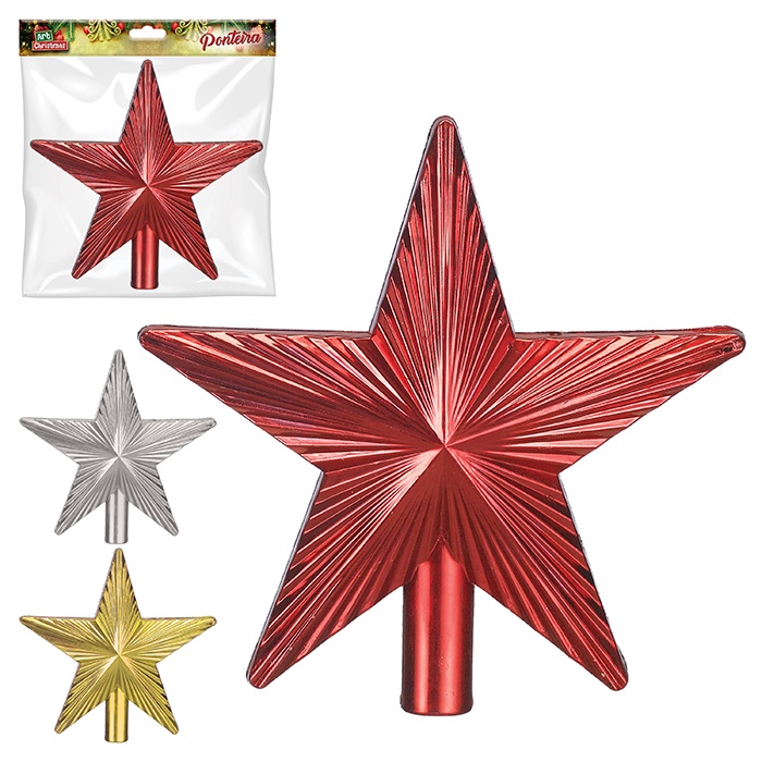 Estrela Brilhante raio Ponteira P/ Árvore De Natal