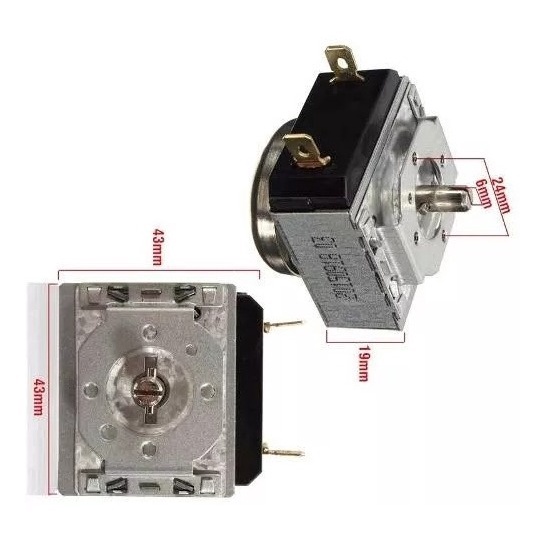 TIMER TEMPORIZADOR  C/ TRAVA 60 MINUTOS
