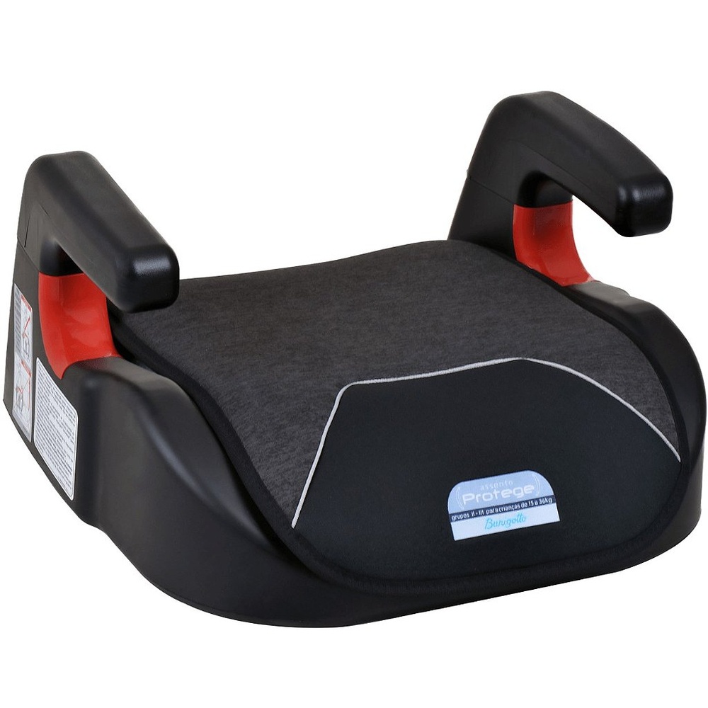 Cadeirinha para Carro Burigotto Assento Protege 15 a 36kg Mesclado Preto em Oferta na Shopee