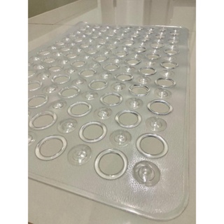 Tapete De Box Antiderrapante Banheiro Com Ventosa 60x39cm em Oferta na Shopee