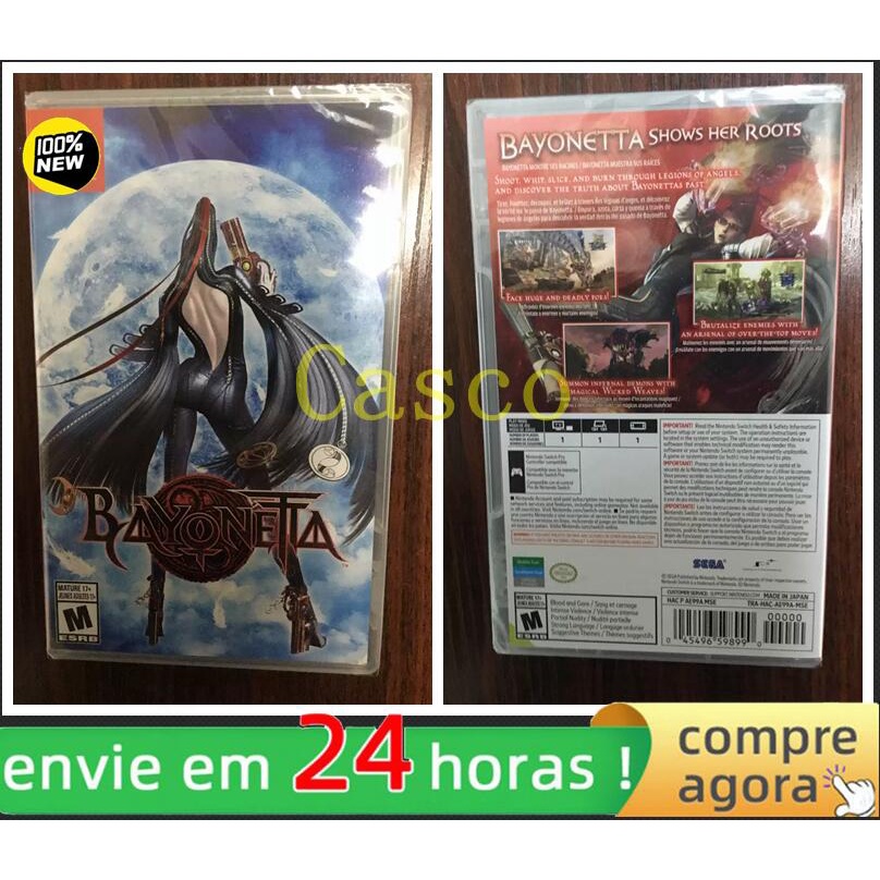 Bayonetta 2 + Bayonetta 1 - Switch - Nintendo - Jogos de Ação