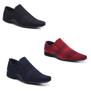 Sapato Social Masculino Camurça Lançamento em Oferta na Shopee