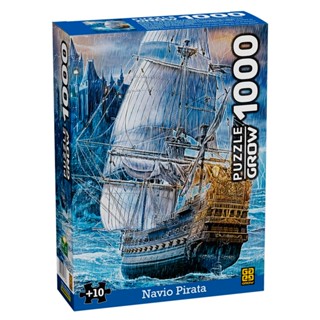 Puzzle 1000 peças Navio Pirata