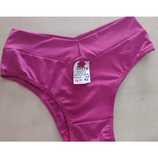kit 5 calcinha cintura alta, pala em microfibra confortável G e GG lisa e estampada