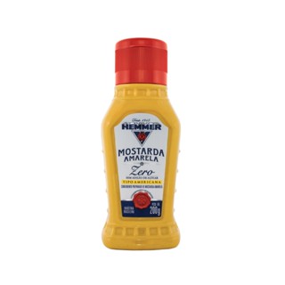 Mostarda Amarela Zero 200g Hemmer
