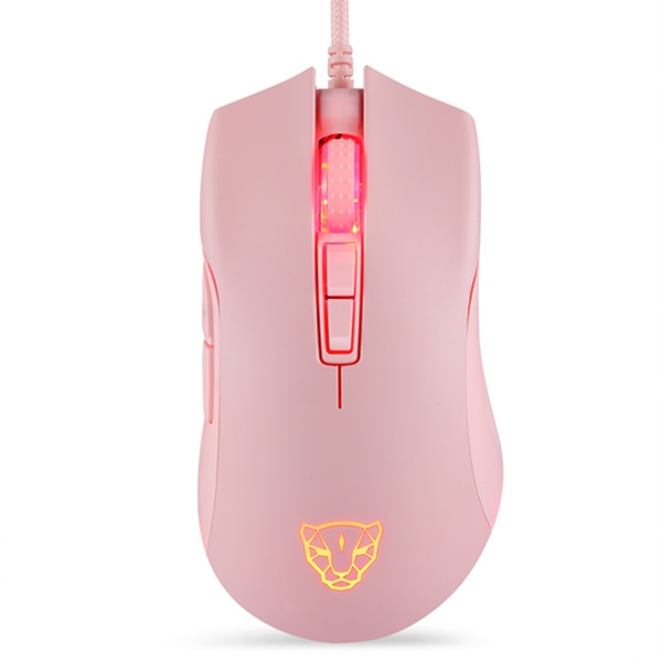 MOUSE MOTOSPEED V70 ESSENTIAL ROSA 12400DPI RGB