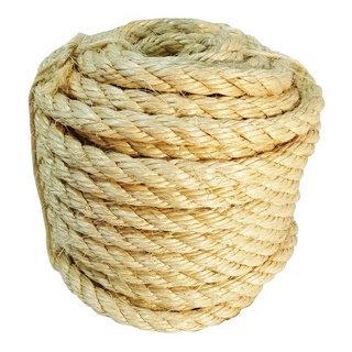 Corda Sisal 14mm 40 Mts Reforçada Artesanato E Decoração em Oferta na Shopee
