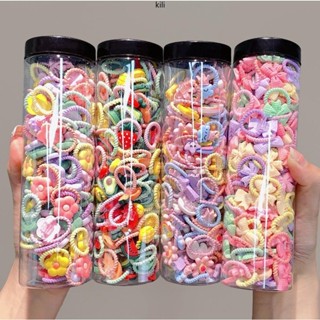 kilii 10pcs/20pcs Cute Baby Elastic Rubber Hair Band Set Conjunto De Gravatas De Cabelo