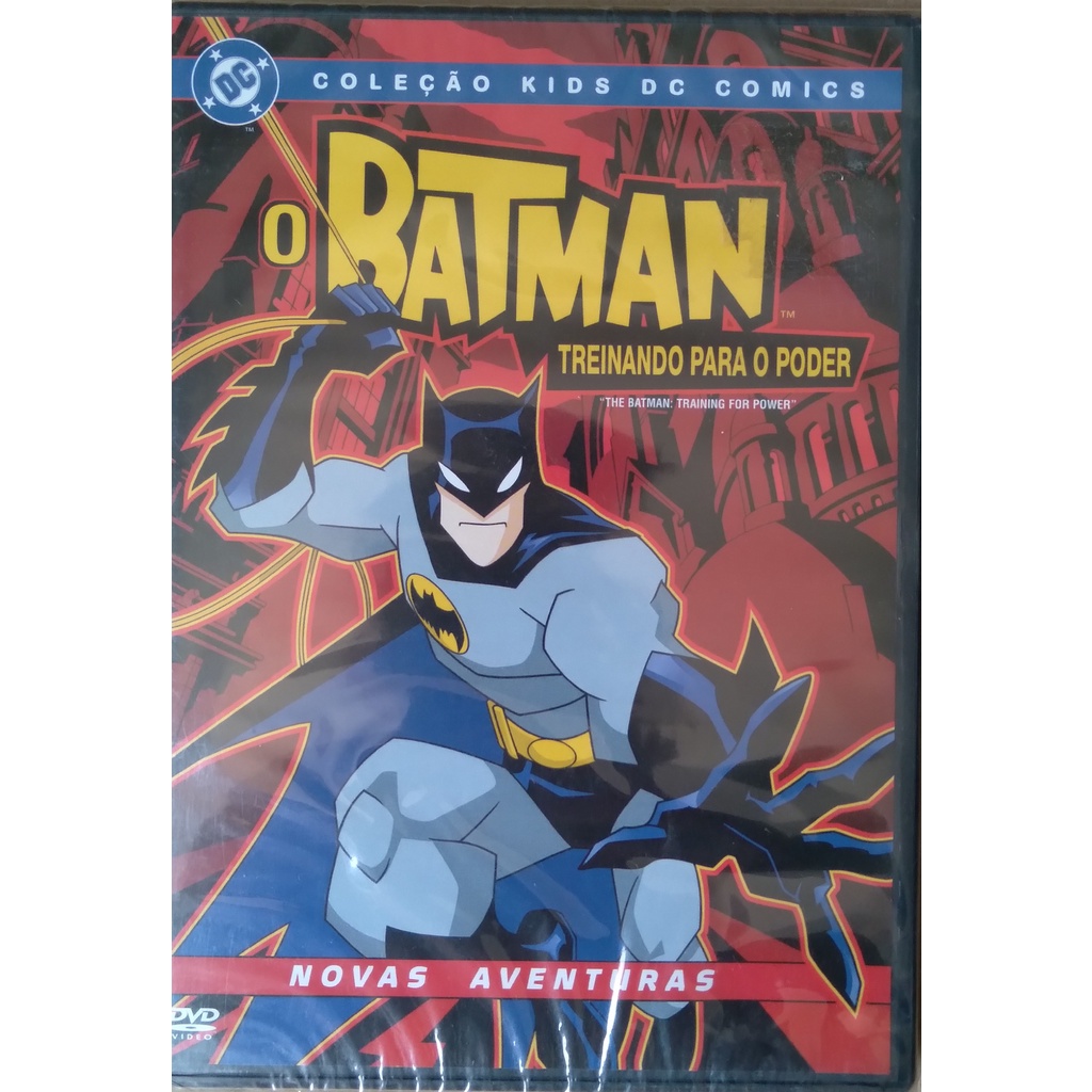 DVD O Batman Treinando Para o Poder Original Novo e Lacrado