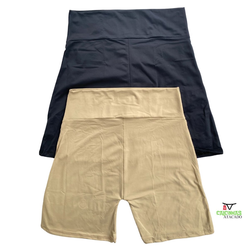 kit 2 Shortinho Segunda Pele Tecido Geladinho Anágua Envio Rápido
