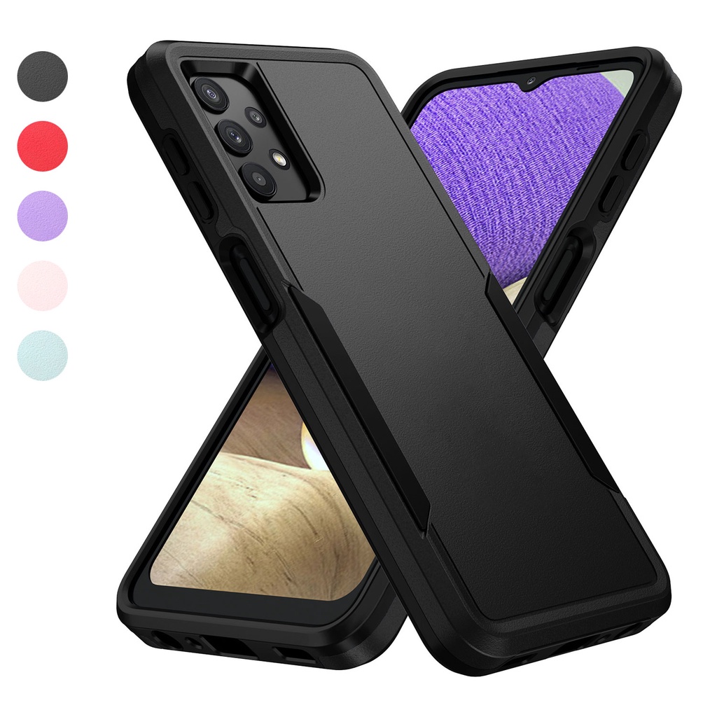 Para Samsung Galaxy S25 S24 S23 S21 S20 FE S22 Plus Ultra A06 A16 A54 A35 A55 A25 A15 4G-5G PC Rígido + TPU Macio Resist