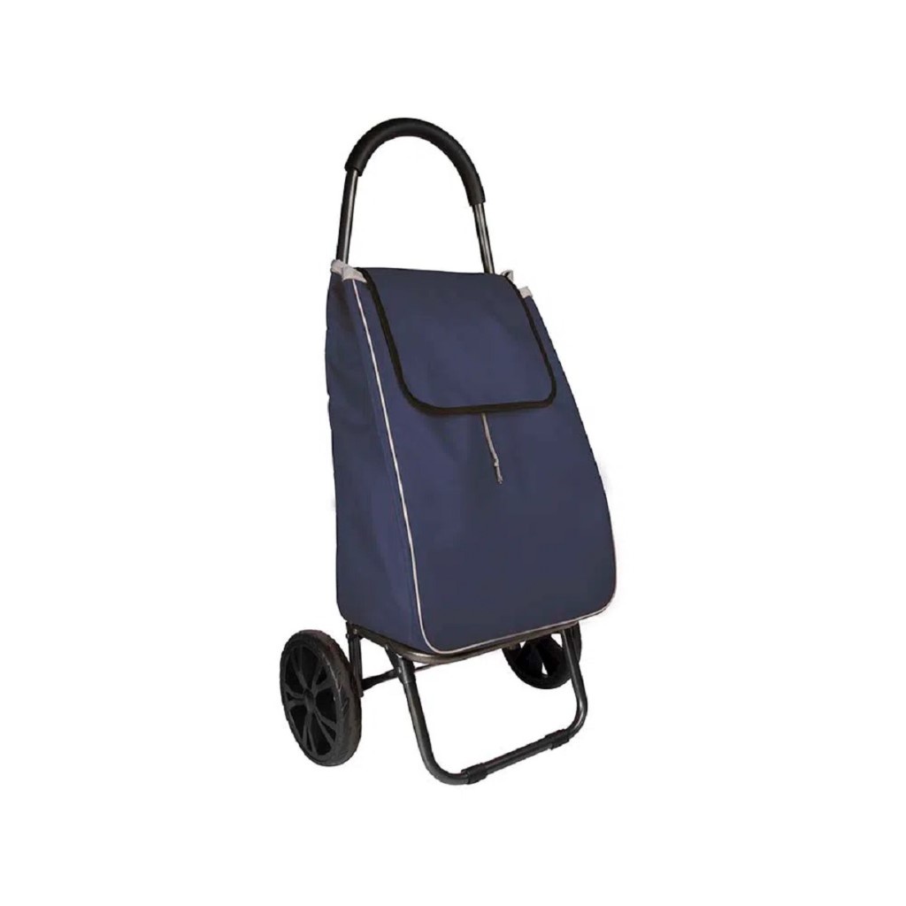 Carrinho/Compras To Go Plus Azul Escuro 2465 -Mor - Home & Living
