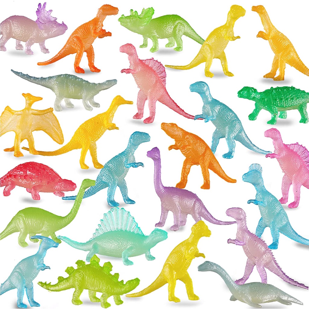 Mini Dinossauros Brinquedos Dinossauro Luminoso Brinquedo Brilho Em Dino Escuro Festa Favorece Suprimentos Presente Para Crianças Menino Menina em Oferta na Shopee
