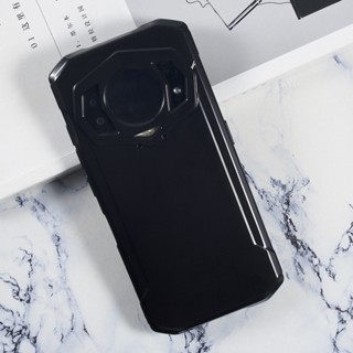 Doogee S61 Pro S89 S98 Estojo Preto TPU Macio Transparente Capa Traseira De Silicone