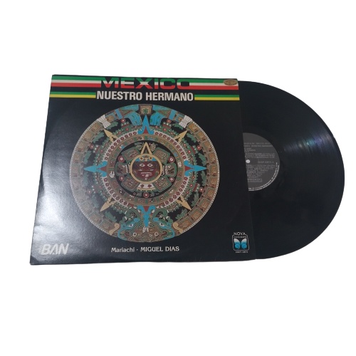Lp Mexico Nuestro Hermano - Mariachi Miguel Dias - Ano: 1982