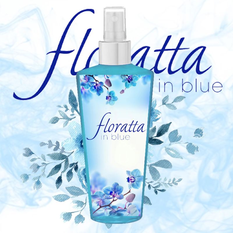 Body Splash Floratta in Blue 300ml em Oferta na Shopee