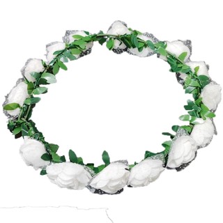 1 Tiara / Coroa De Flores Enfeite Cabelo Noiva Oktoberfest