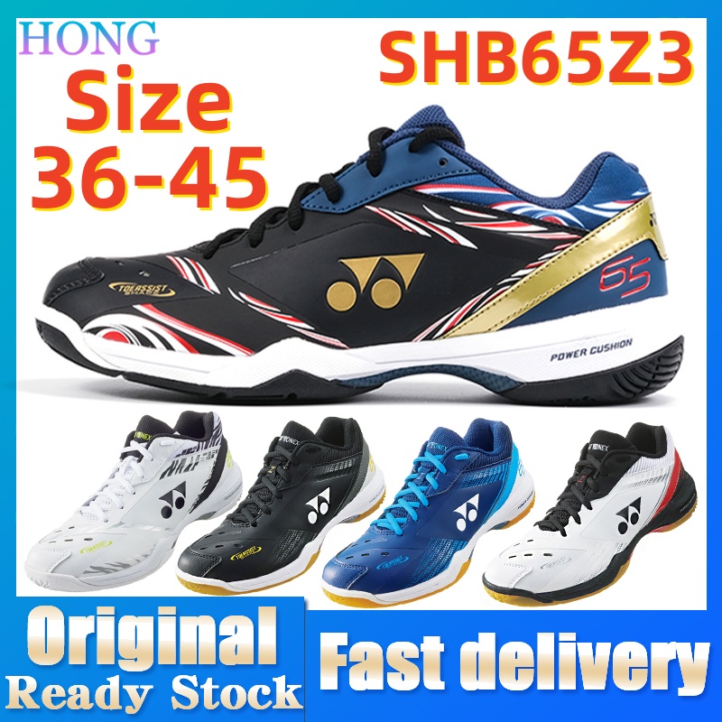 2023 Nova Almofada De Força yonex 65Z3 Tênis Badminton Branco Para Unissex Respirável Amortecedor Duro Antiderrapante Shoes (Edição Kento Momota)