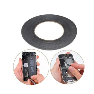 Fita Adesiva Dupla Face para Bateria Tela Display Celular Iphone 3 - 5mm Preta