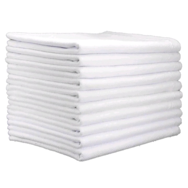 Kit de 5 Panos De Chão 45/65cm Saco Alvejado BRANCO Limpeza Geral  Promoção Barato- Envio Imediato