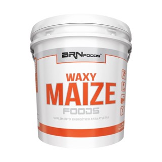 Waxy Maize Foods 4kg Balde Sabor Natural - carboidrato de rápida absorção - BRNFOODS
