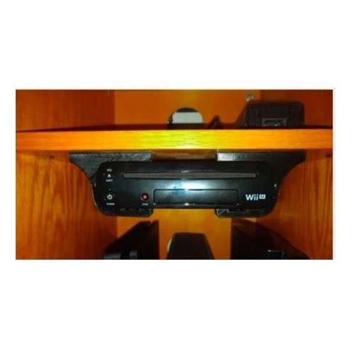 Suporte Nintendo Wii U Para Fixar Em Baixo Mesa