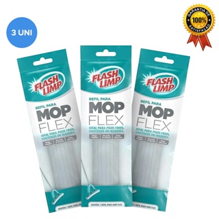 Kit Refil Para Mop Flex PVA 3 Unidades FLASH LIMP em Oferta na Shopee