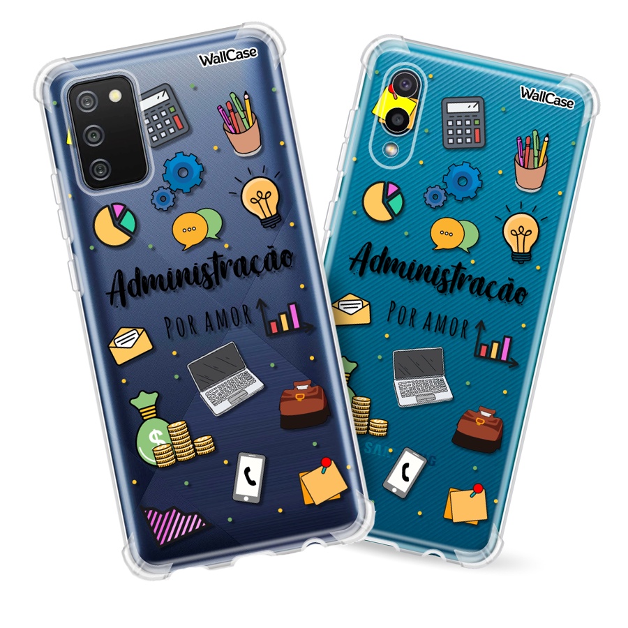 Capinha de Celular Cp21 Profissão Administração Para Galaxy A03 A04 A14 A31 A32 A33 A34 A53 A54 A72 A73 S23 S24 Fe Plus