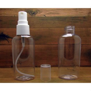 Garrafinha Frasco Spray Transparente 100/50ml Porta Álcool Gel/sabonete Liquido