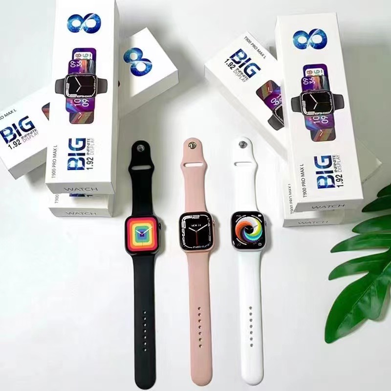 T900 Pro MAX Smartwatch Series 7 8 Monitor De Frequência Cardíaca Sono Multi Bluetooth Chamadas Homens Mulheres