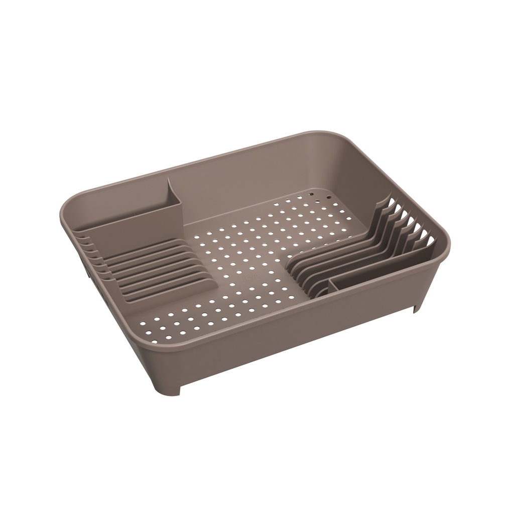 Escorredor de Louças Coza Basic Warm Gray em Oferta na Shopee