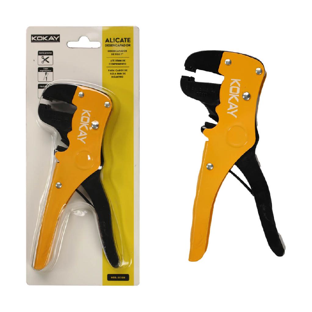 Alicate Desencapador De Fios Sc-238 Original Kokay