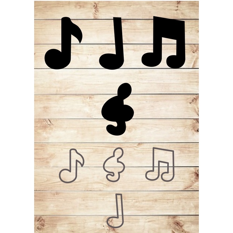 cortador notas musicais 2cm Promoção em Oferta na Shopee