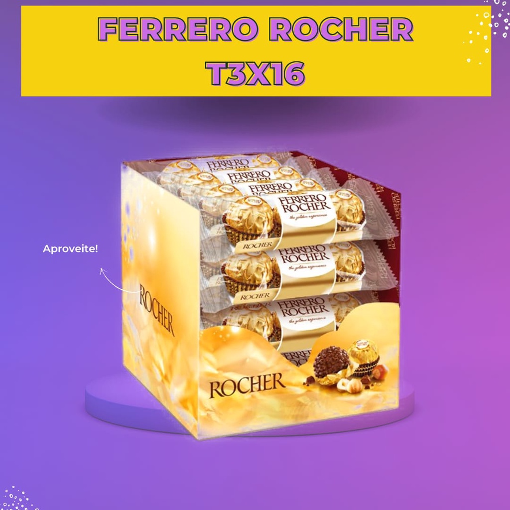 Ferrero Rocher 48 un. (16x3) - Escorrega o Preço