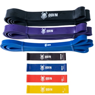 Kit Elastico Extensor Musculação Super Mini Band Odin Fit em Oferta na Shopee