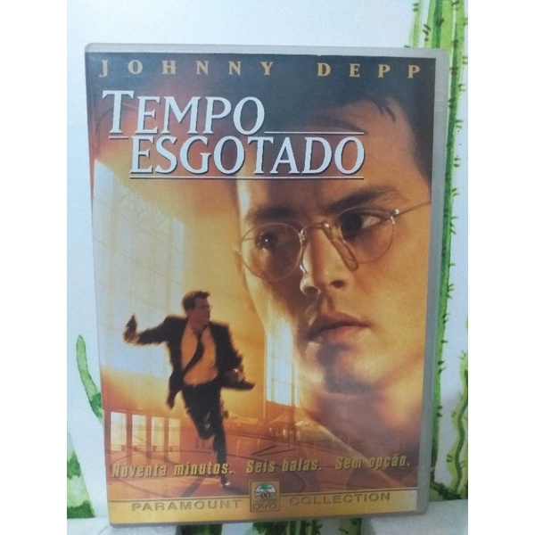 Dvd Tempo Esgotado Johnny Depp Original